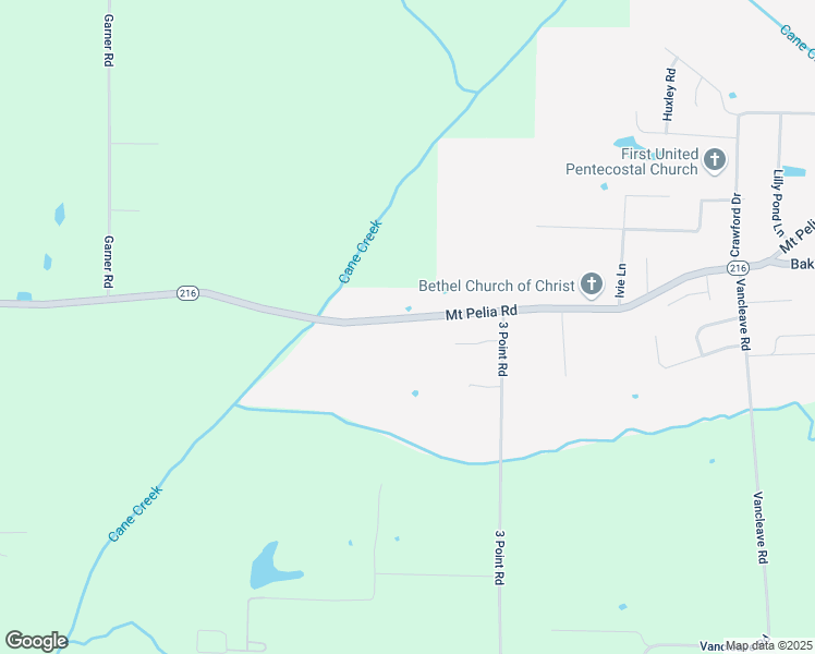 map of restaurants, bars, coffee shops, grocery stores, and more near 640 Mount Pelia Road in Martin