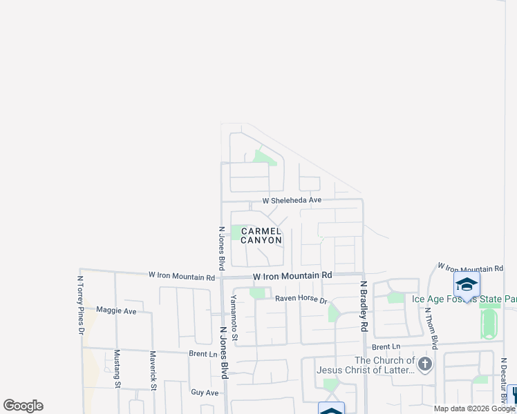 map of restaurants, bars, coffee shops, grocery stores, and more near 8944 Monte Oro Drive in Las Vegas