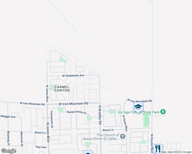 map of restaurants, bars, coffee shops, grocery stores, and more near 5568 Silver Cascade Avenue in Las Vegas