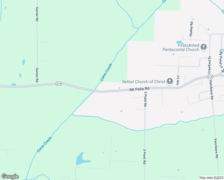 map of restaurants, bars, coffee shops, grocery stores, and more near 640 Mount Pelia Road in Martin