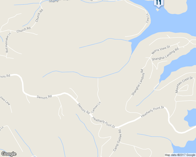 map of restaurants, bars, coffee shops, grocery stores, and more near 165 Tartown Lane in LaFollette