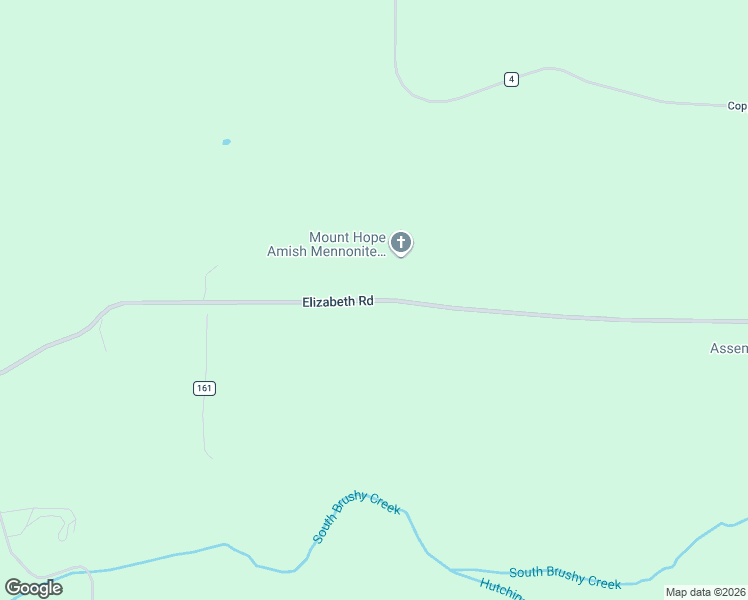 map of restaurants, bars, coffee shops, grocery stores, and more near 9238 Elizabeth Road in Viola