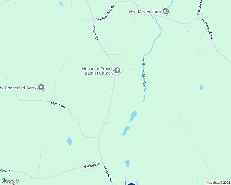 map of restaurants, bars, coffee shops, grocery stores, and more near 765 Bethany Road in Reidsville