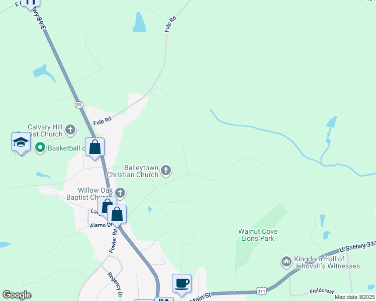 map of restaurants, bars, coffee shops, grocery stores, and more near 1034 Whicker Road in Walnut Cove