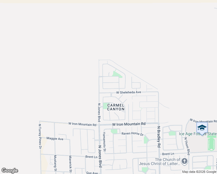 map of restaurants, bars, coffee shops, grocery stores, and more near 6012 Cancun Avenue in Las Vegas