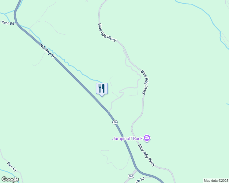 map of restaurants, bars, coffee shops, grocery stores, and more near 277 Doyle Bare Road in West Jefferson