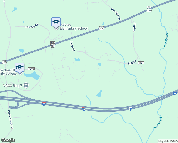 map of restaurants, bars, coffee shops, grocery stores, and more near 72 West Ridge Road in Henderson