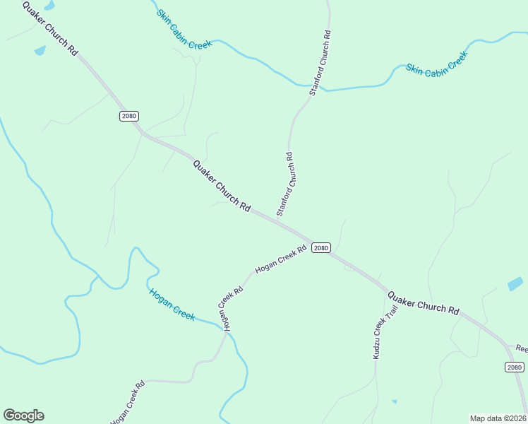 map of restaurants, bars, coffee shops, grocery stores, and more near 1149 Quaker Church Road in Siloam