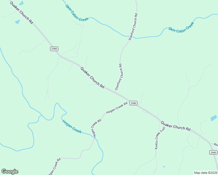 map of restaurants, bars, coffee shops, grocery stores, and more near 1149 Quaker Church Road in Siloam