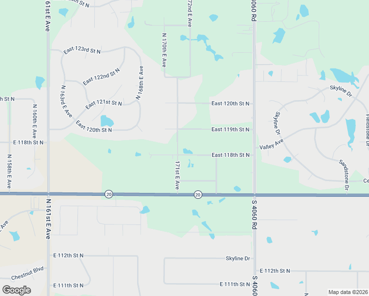 map of restaurants, bars, coffee shops, grocery stores, and more near 11851 171st East Avenue in Collinsville
