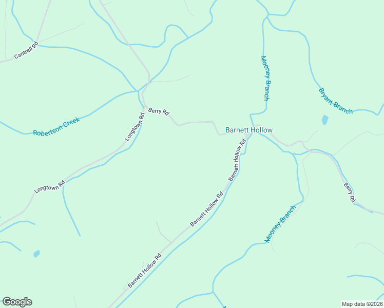 map of restaurants, bars, coffee shops, grocery stores, and more near 757 Berry Road in Bulls Gap