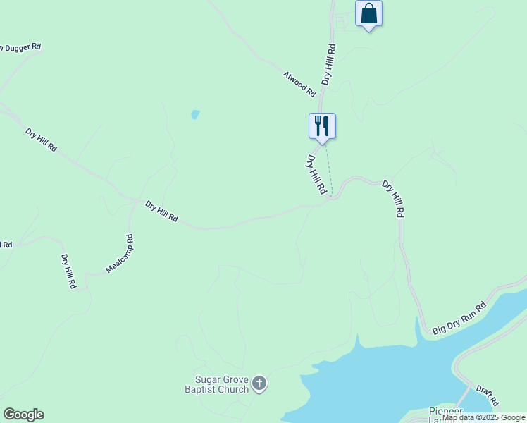 map of restaurants, bars, coffee shops, grocery stores, and more near in Butler