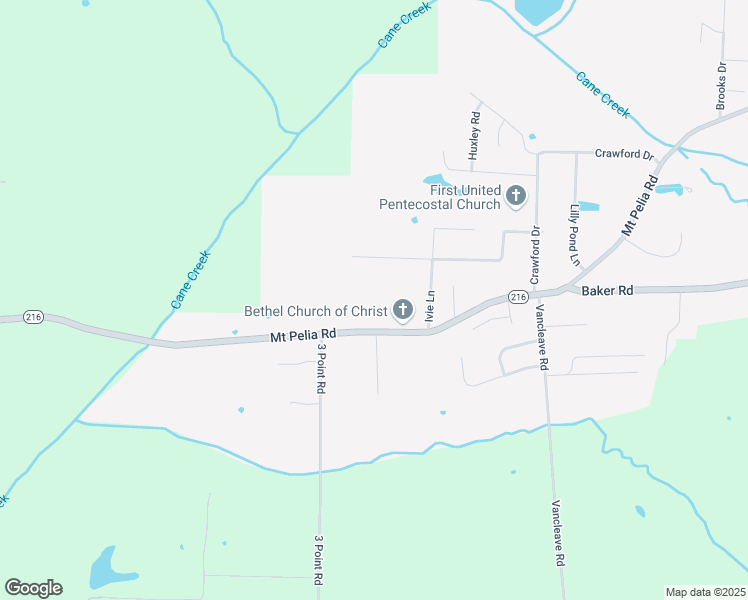 map of restaurants, bars, coffee shops, grocery stores, and more near 525 Mount Pelia Road in Martin