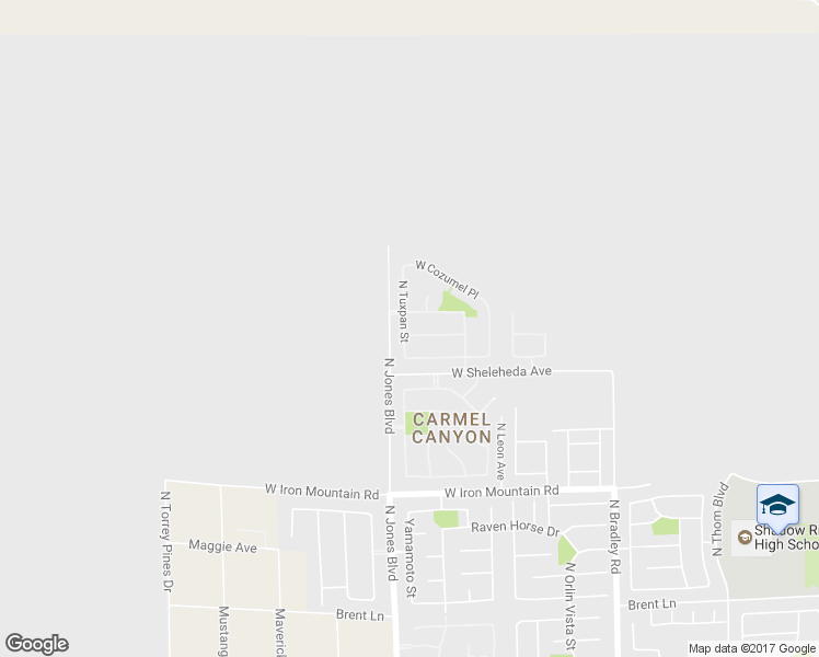 map of restaurants, bars, coffee shops, grocery stores, and more near 6012 Cancun Avenue in Las Vegas