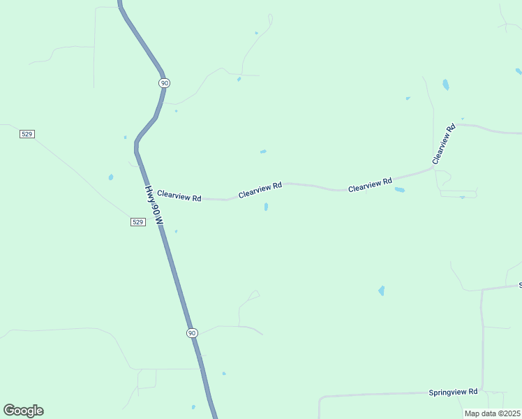 map of restaurants, bars, coffee shops, grocery stores, and more near 39 Clearview Road in Pocahontas