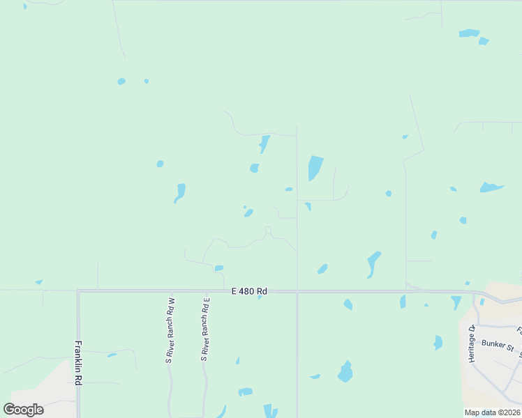 map of restaurants, bars, coffee shops, grocery stores, and more near 19808 South 4120 Road in Claremore