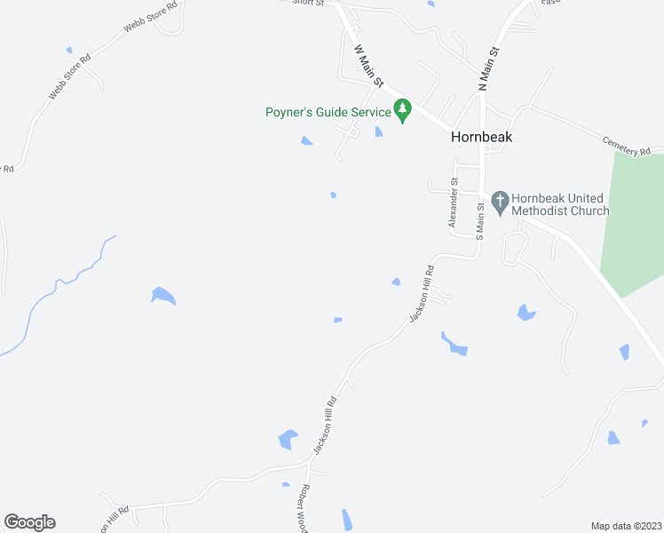 map of restaurants, bars, coffee shops, grocery stores, and more near in Hornbeak