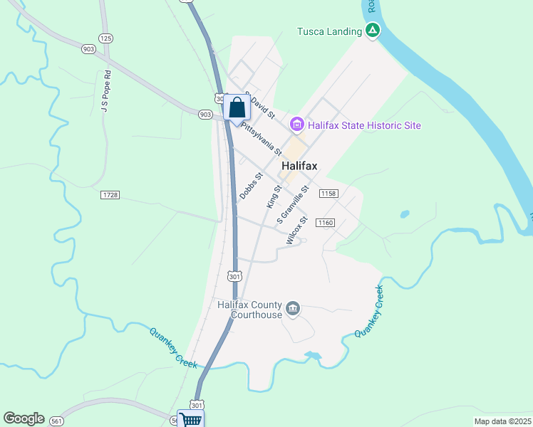 map of restaurants, bars, coffee shops, grocery stores, and more near 145 King Street in Halifax