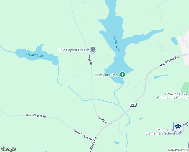 map of restaurants, bars, coffee shops, grocery stores, and more near 1325 Boyd Road in Reidsville