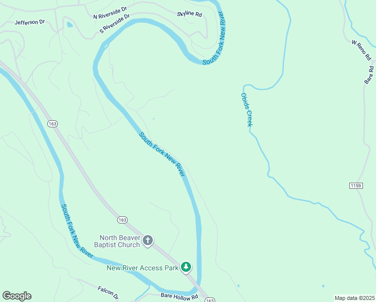 map of restaurants, bars, coffee shops, grocery stores, and more near 950 Severt Road in West Jefferson