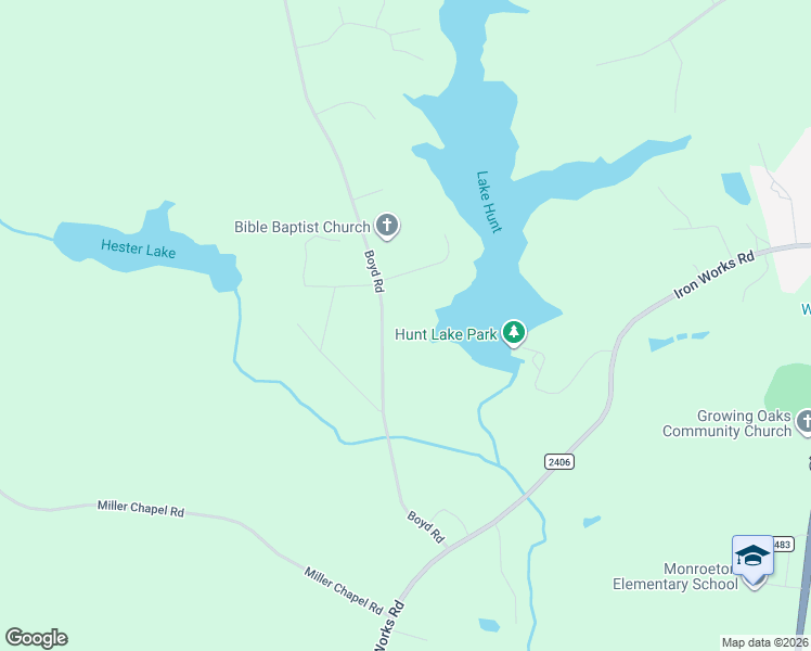 map of restaurants, bars, coffee shops, grocery stores, and more near 1325 Boyd Road in Reidsville