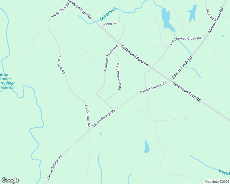 map of restaurants, bars, coffee shops, grocery stores, and more near 556 Mary Cromwell Road in Jamestown