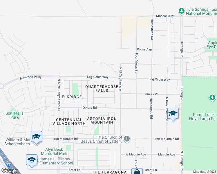 map of restaurants, bars, coffee shops, grocery stores, and more near 8832 Egyptian Avenue in Las Vegas
