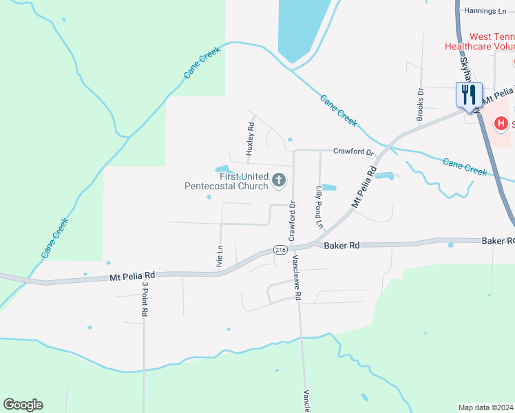 map of restaurants, bars, coffee shops, grocery stores, and more near 145 Meadowbrook Drive in Martin