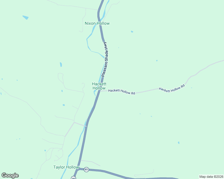 map of restaurants, bars, coffee shops, grocery stores, and more near 7 Hackett Hollow Road in Pleasant Shade