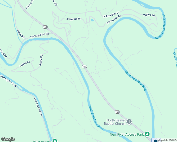 map of restaurants, bars, coffee shops, grocery stores, and more near River Road in West Jefferson