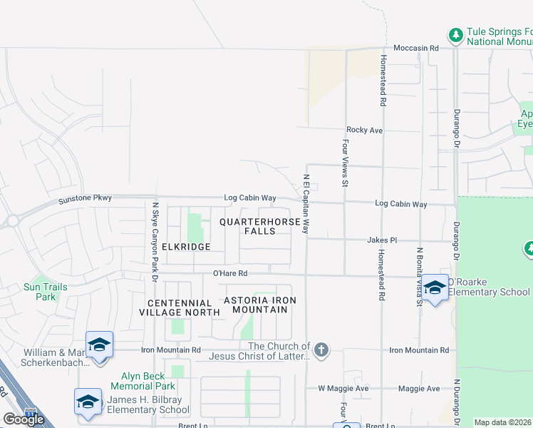 map of restaurants, bars, coffee shops, grocery stores, and more near 8832 Arabian Filly Avenue in Las Vegas