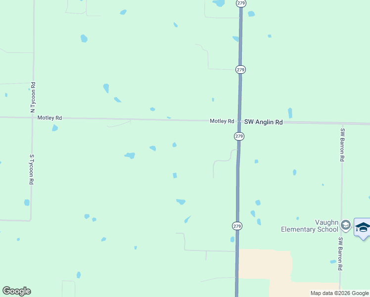 map of restaurants, bars, coffee shops, grocery stores, and more near 4800 North Vaughn Road in Bentonville