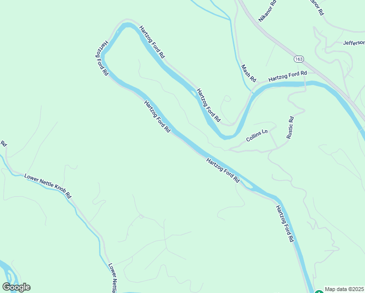 map of restaurants, bars, coffee shops, grocery stores, and more near 2238 Hartzog Ford Road in West Jefferson