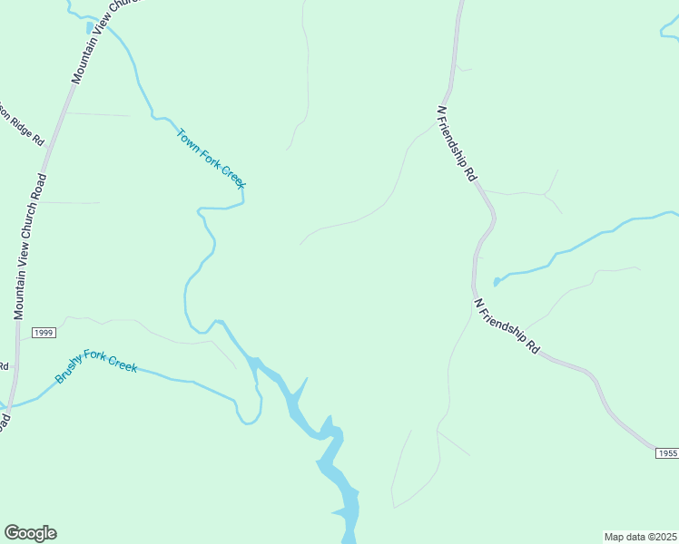 map of restaurants, bars, coffee shops, grocery stores, and more near 1675 North Friendship Road in King