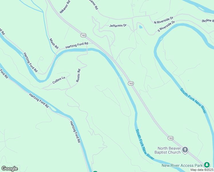 map of restaurants, bars, coffee shops, grocery stores, and more near 422 Blueberry Hill in West Jefferson