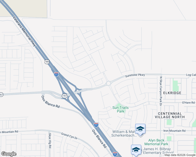 map of restaurants, bars, coffee shops, grocery stores, and more near 9576 Jadeite Lane in Las Vegas