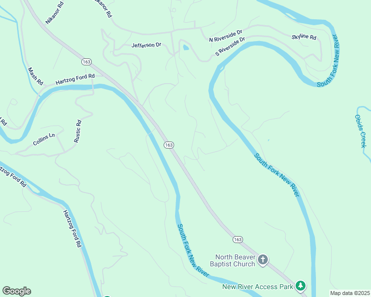 map of restaurants, bars, coffee shops, grocery stores, and more near 155 Autumn Run Road in West Jefferson
