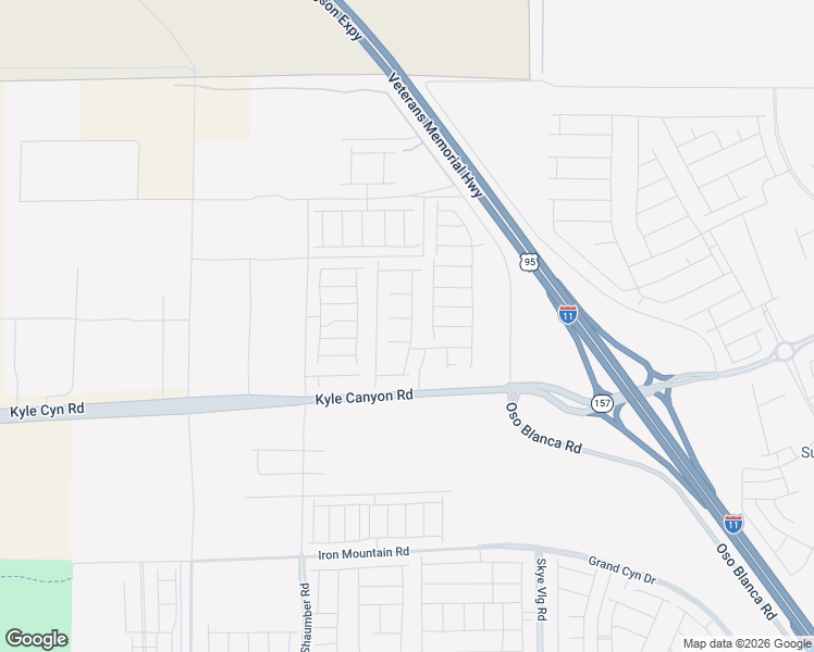 map of restaurants, bars, coffee shops, grocery stores, and more near 10000-10196 Michelli Crest Way in Las Vegas