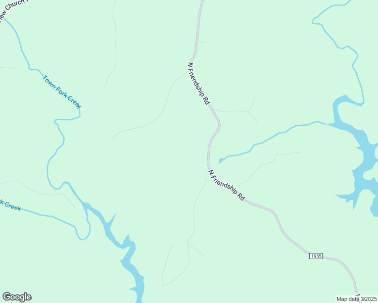 map of restaurants, bars, coffee shops, grocery stores, and more near 1675 North Friendship Road in King