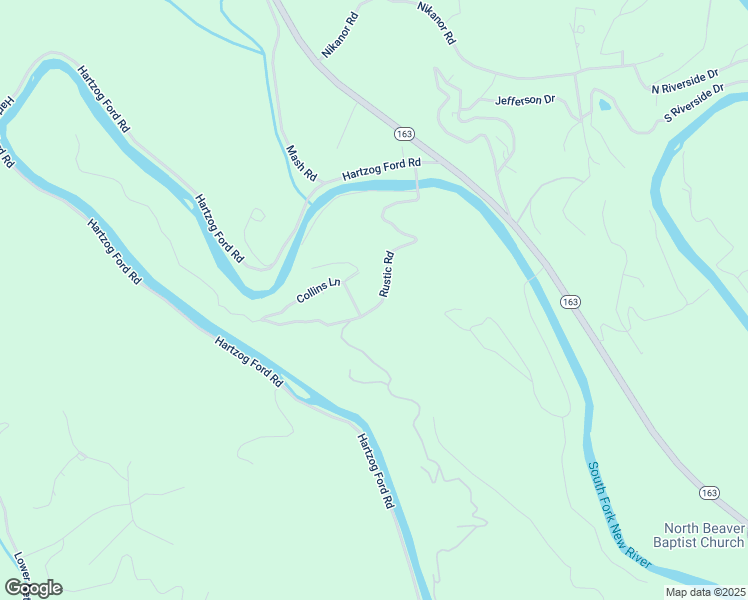 map of restaurants, bars, coffee shops, grocery stores, and more near 622 Rustic Road in West Jefferson