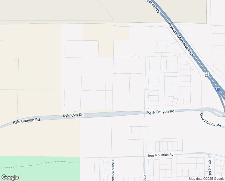 map of restaurants, bars, coffee shops, grocery stores, and more near North Shaumber Road in Las Vegas