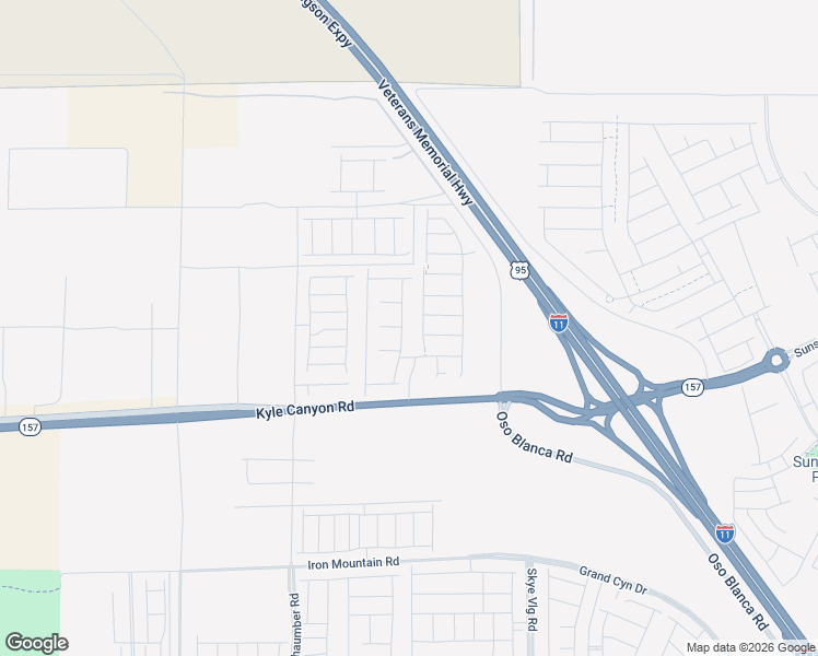 map of restaurants, bars, coffee shops, grocery stores, and more near 10000-10196 Michelli Crest Way in Las Vegas