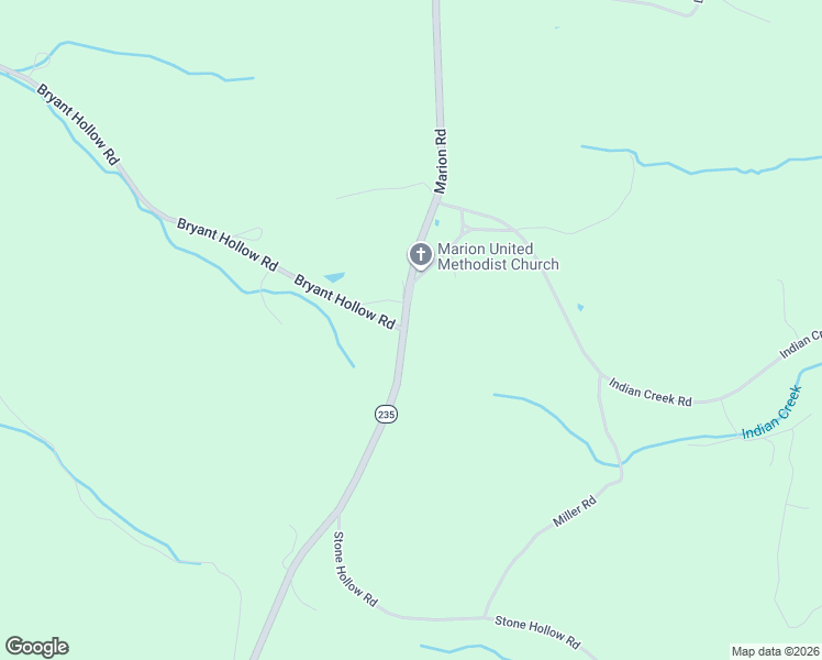 map of restaurants, bars, coffee shops, grocery stores, and more near 5945 Marion Rd in Cunningham