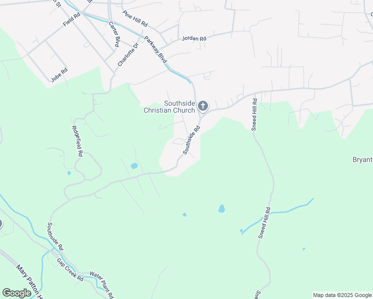 map of restaurants, bars, coffee shops, grocery stores, and more near 1725 South Side Road in Elizabethton