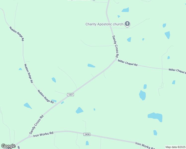map of restaurants, bars, coffee shops, grocery stores, and more near 2450 Sandy Cross Road in Reidsville