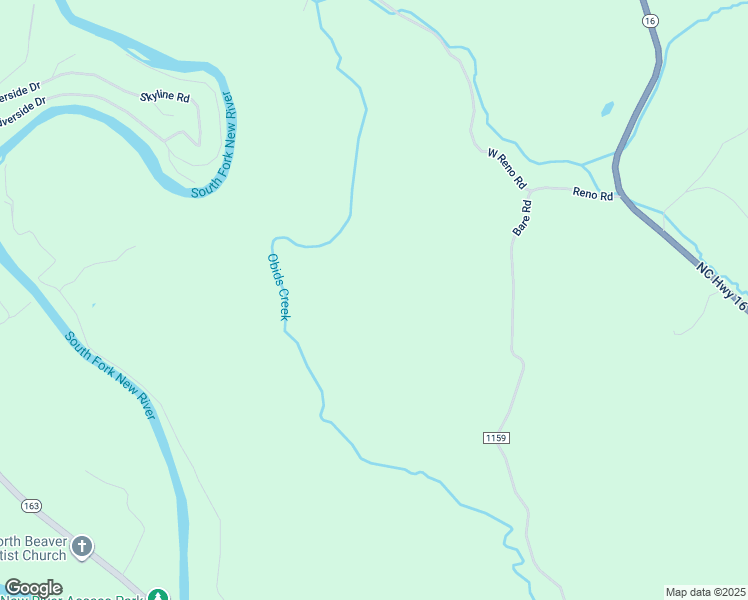 map of restaurants, bars, coffee shops, grocery stores, and more near 472 Bare Road in West Jefferson