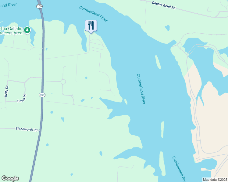 map of restaurants, bars, coffee shops, grocery stores, and more near 510 Drifting Circle West in Lebanon