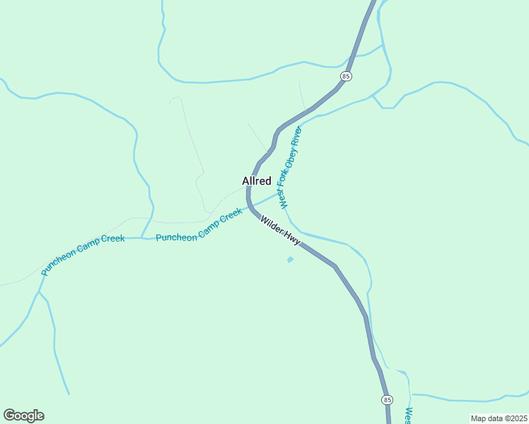 map of restaurants, bars, coffee shops, grocery stores, and more near 1422 Wilder Highway in Allred