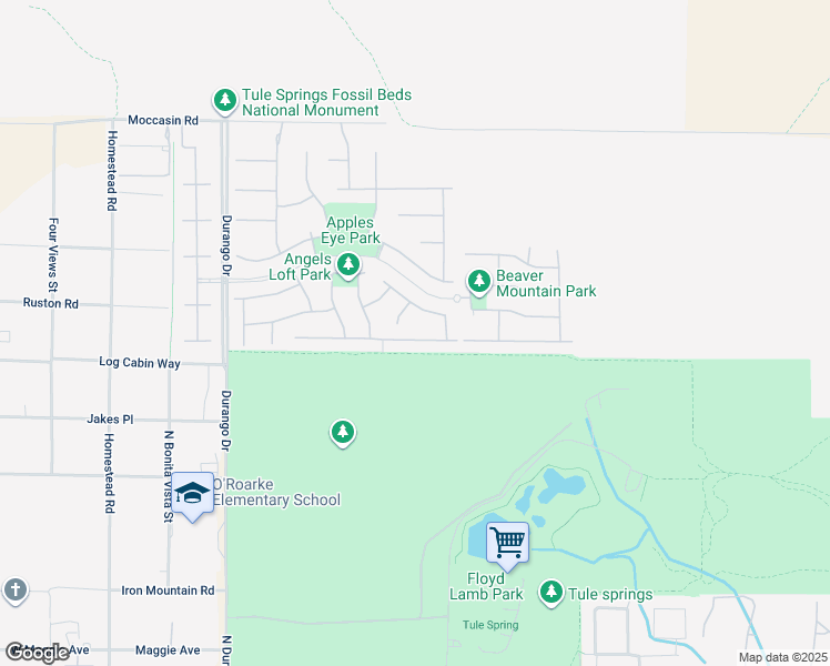 map of restaurants, bars, coffee shops, grocery stores, and more near 8134 Dancing Avenue in Las Vegas