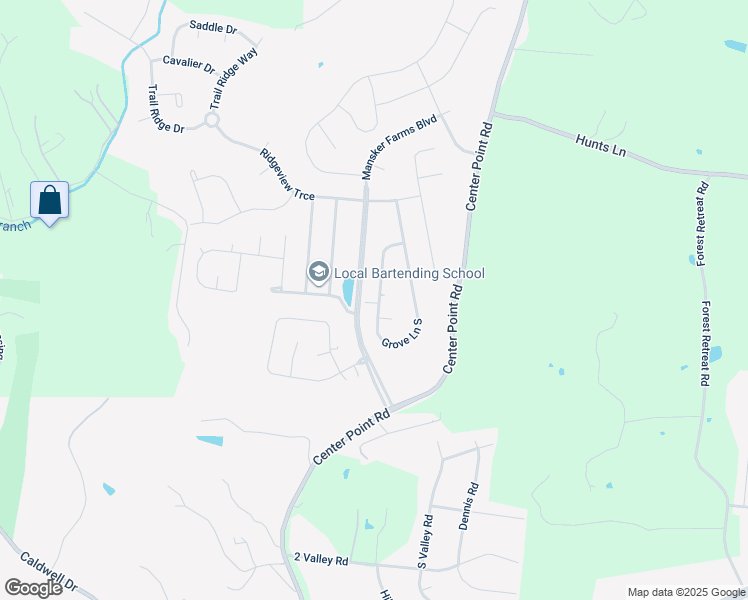 map of restaurants, bars, coffee shops, grocery stores, and more near 167 Grove Lane South in Hendersonville